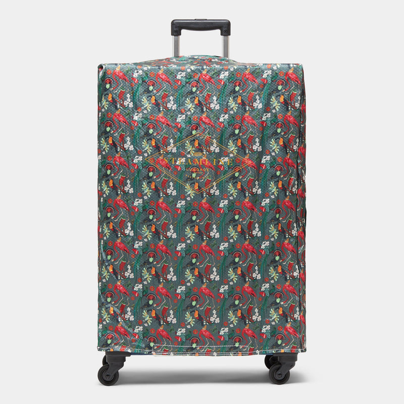 The Olive Birds Protective Cover - Spinner Size Protective Cover Steamline Luggage