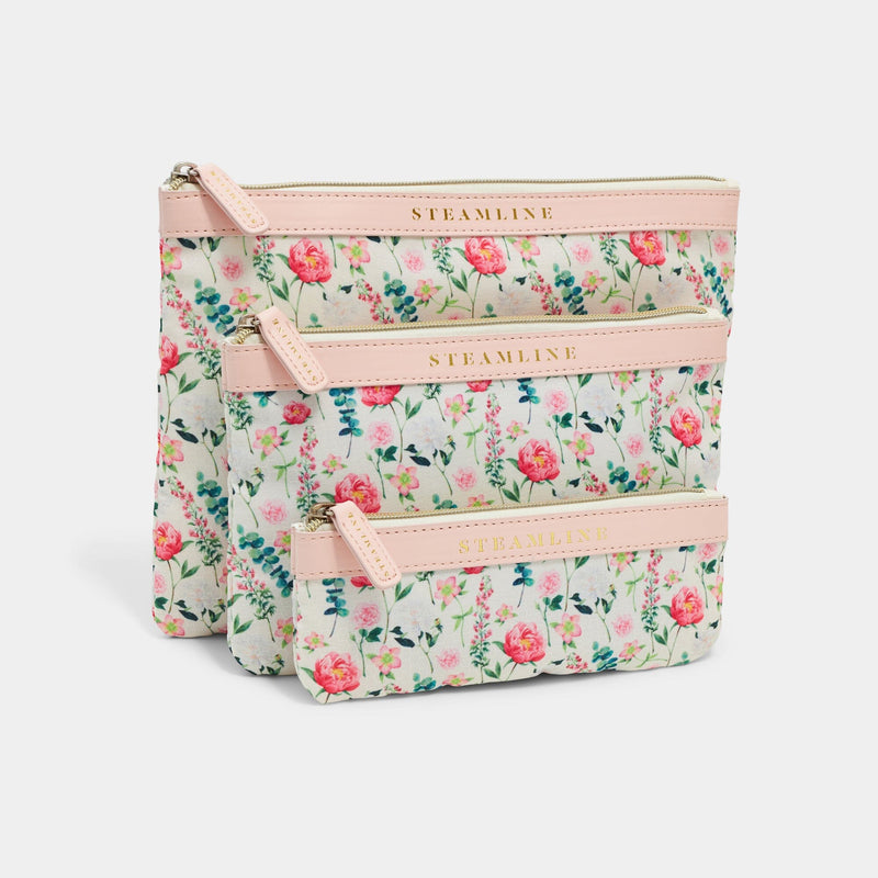 The Illustrator Pink - Cosmetic Case Set