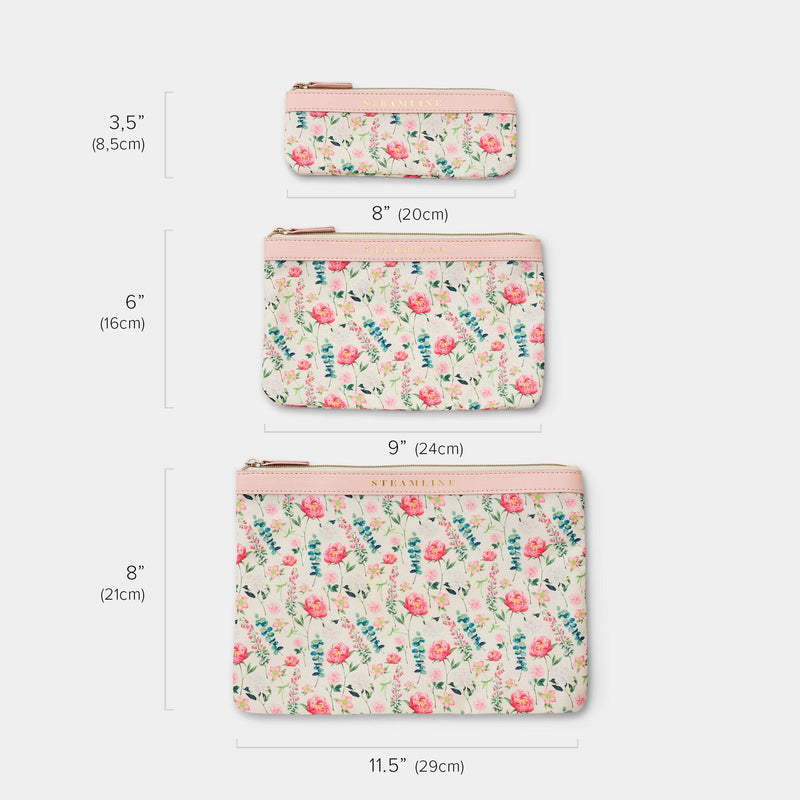 The Illustrator Pink - Cosmetic Case Set