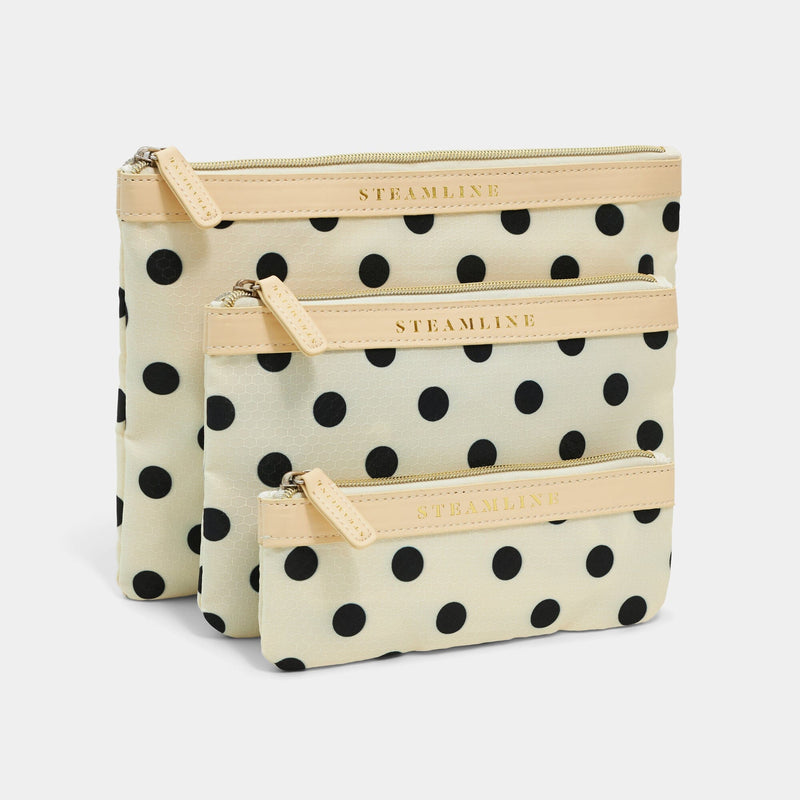 The Polka Dots - Cosmetic Case Set