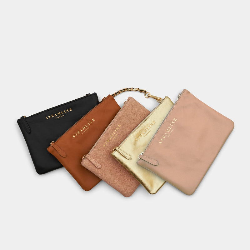 The Navigator - Nut Crossbody Clutch