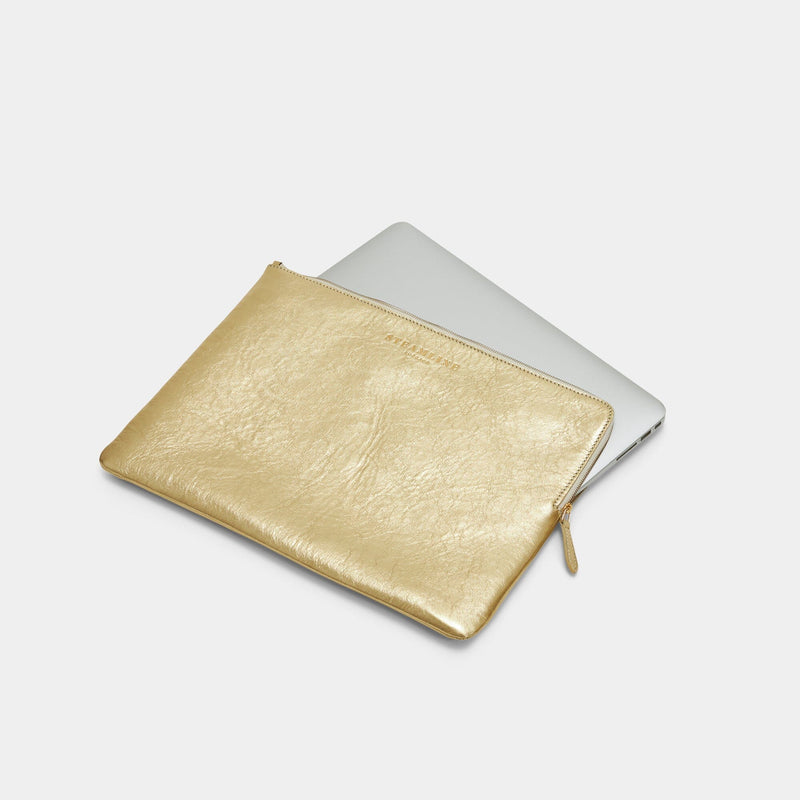 The Navigator - Gold Laptop Case