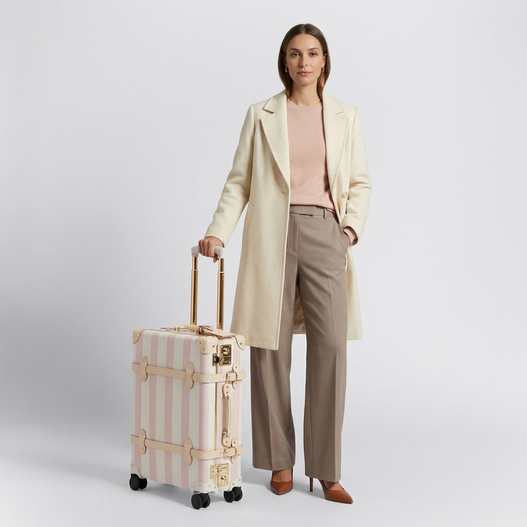 The Illustrator - Pink Carryon Spinner