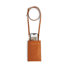 The Navigator - Nut Crossbody Phone Bag