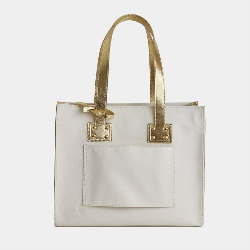 The Navigator - Gold Tote