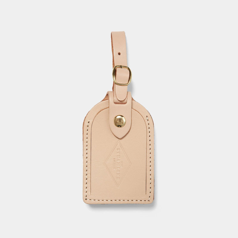 Nude Leather - Luggage Tag Accessories Steamline Luggage 