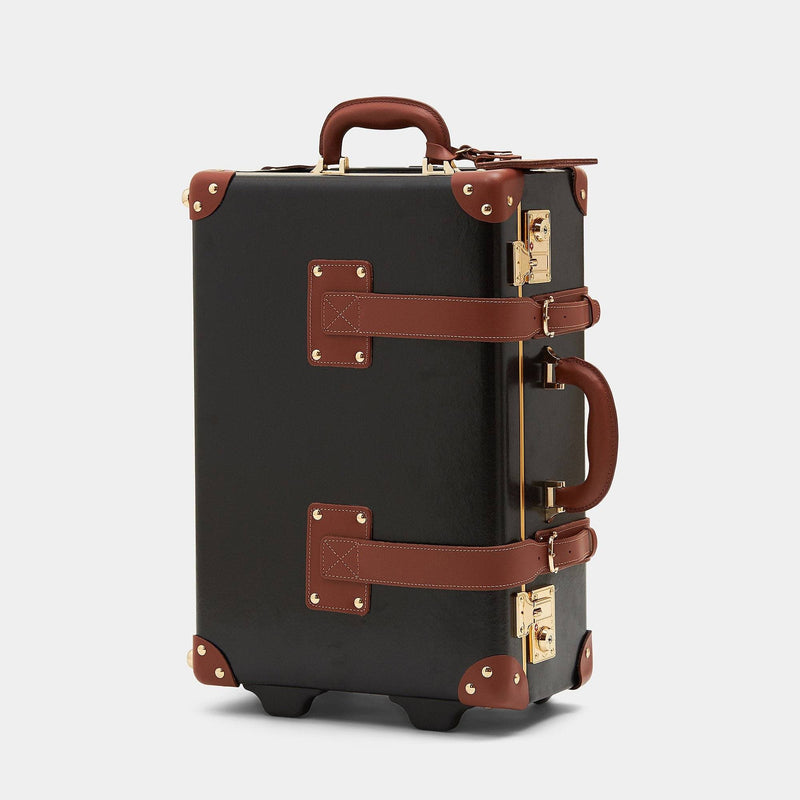 The Diplomat - Black Carryon Carryon Steamline Luggage 