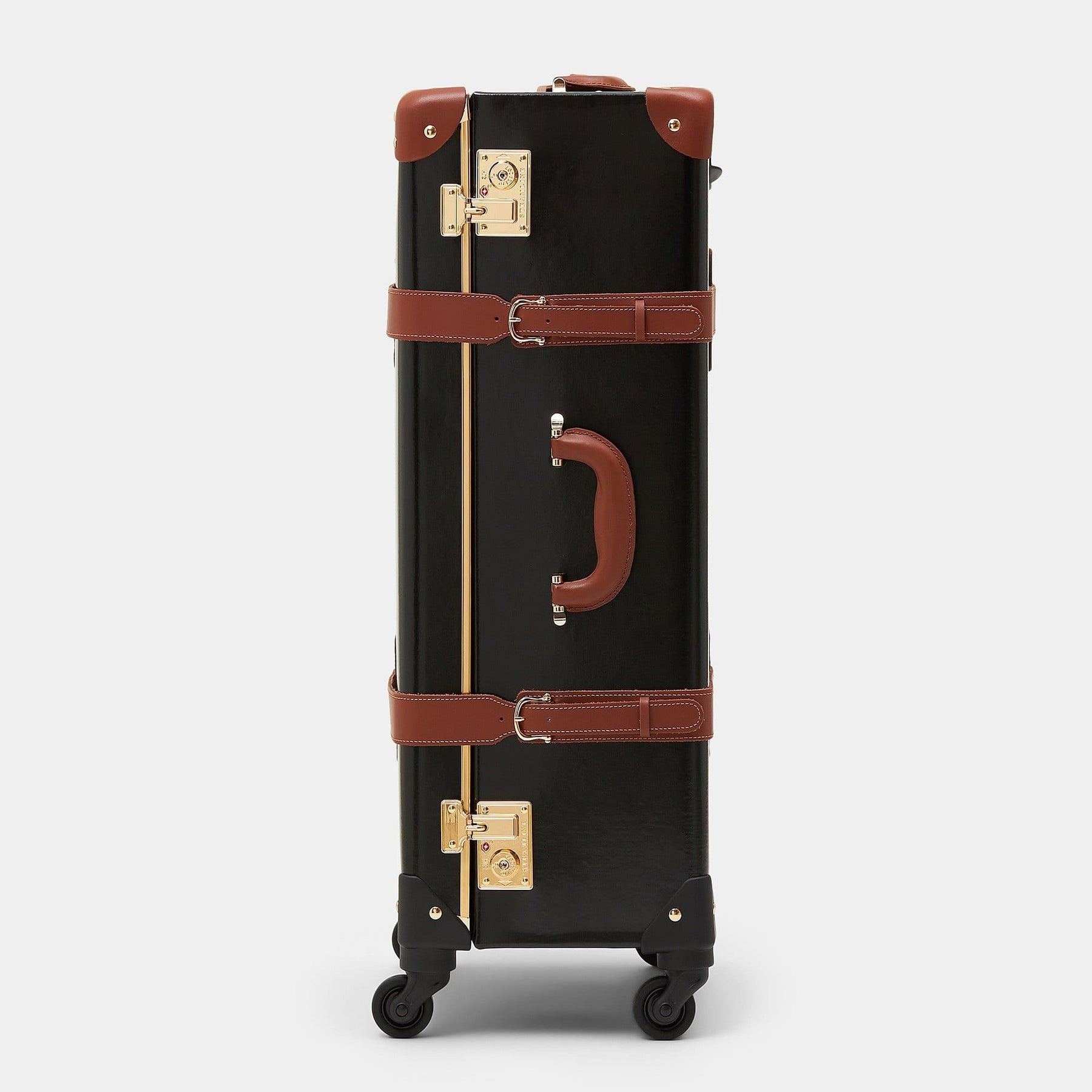 The Diplomat - Black Check In Spinner Check In Spinner Steamline Luggage 