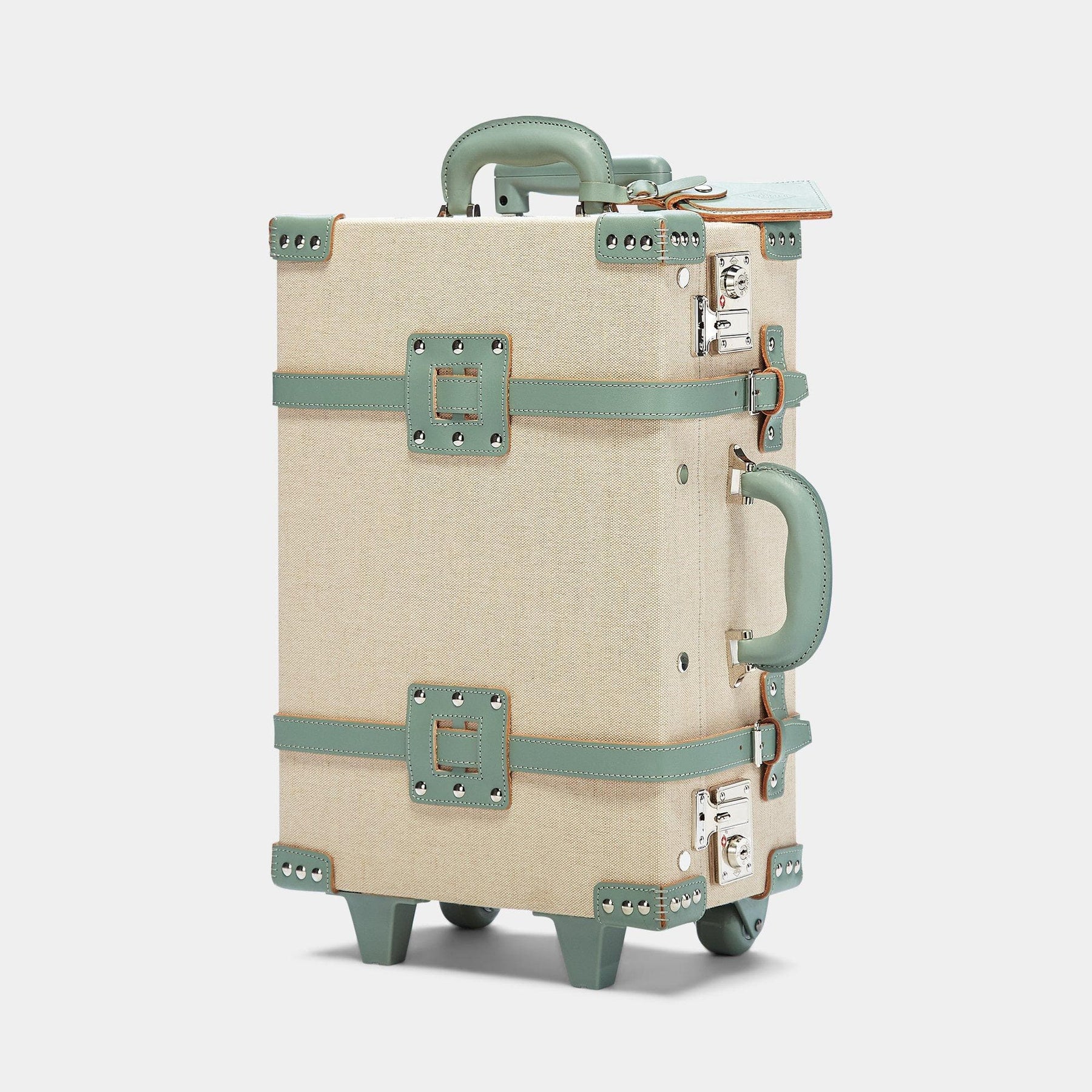 The Editor - Sea Green Carryon Carryon Steamline Luggage 