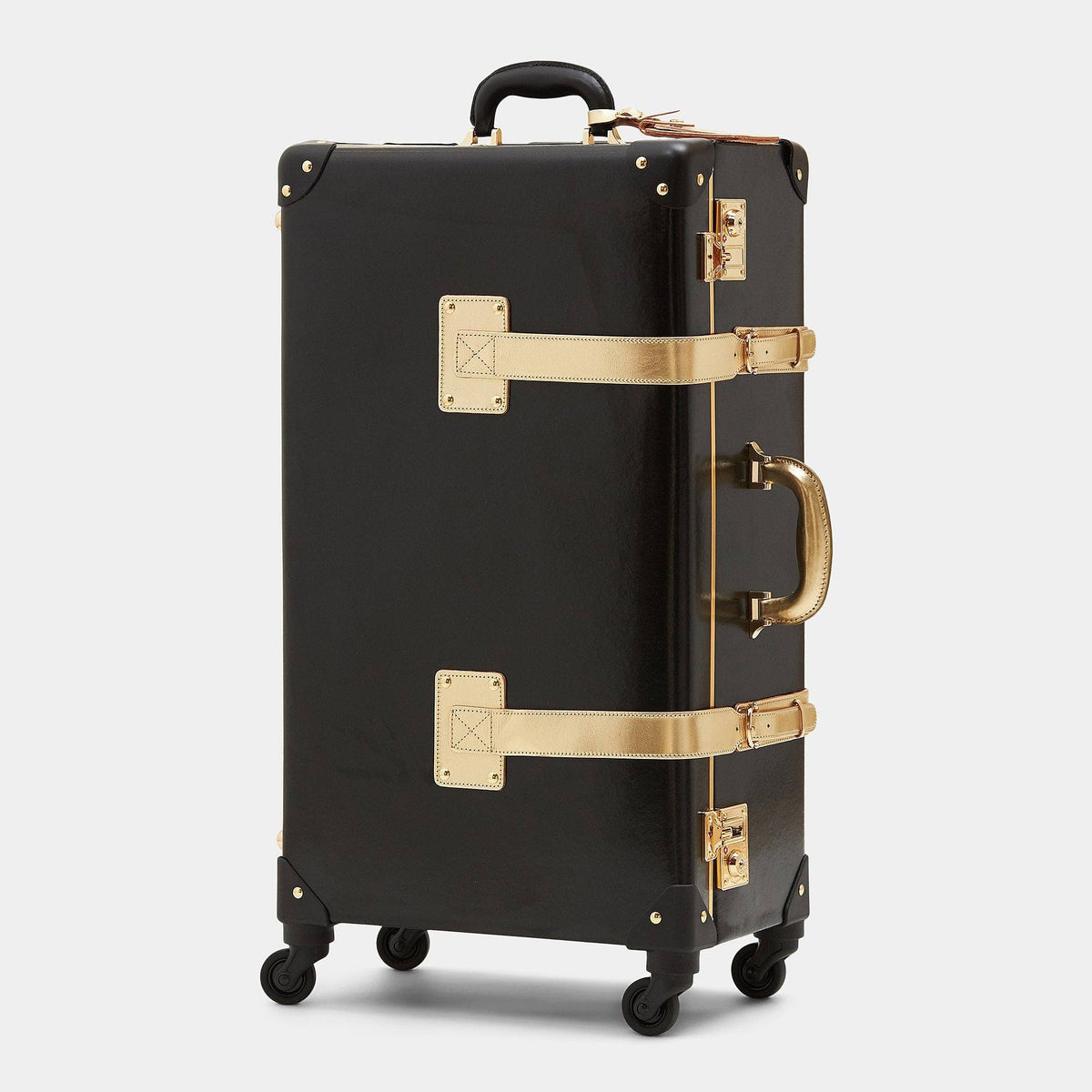 The Soprano - Black Check In Spinner Check In Spinner Steamline Luggage 