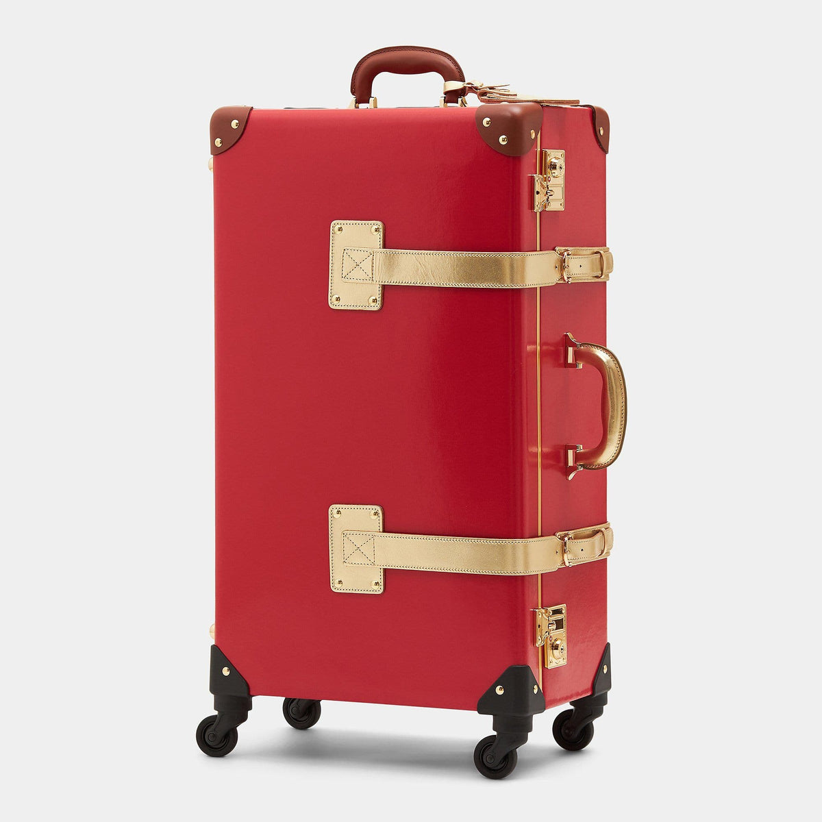 The Soprano - Red Check In Spinner Check In Spinner Steamline Luggage 
