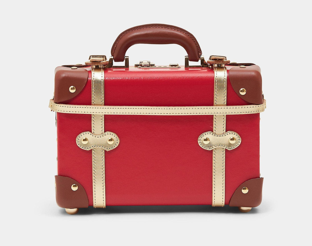 The Soprano - Red Vanity Vanity Steamline Luggage 