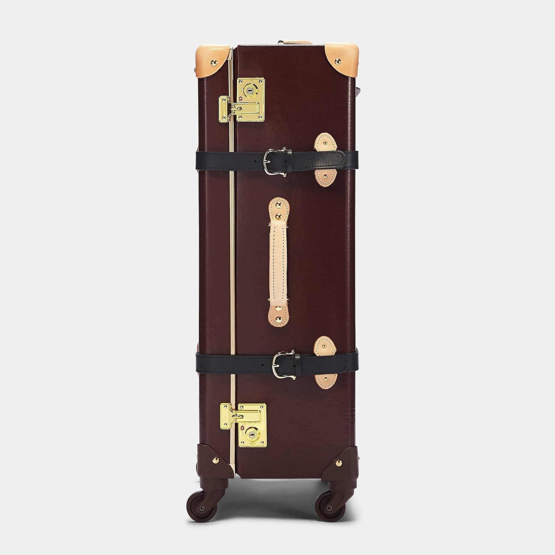 The Architect - Burgundy Check In Spinner Spinner Steamline Luggage 
