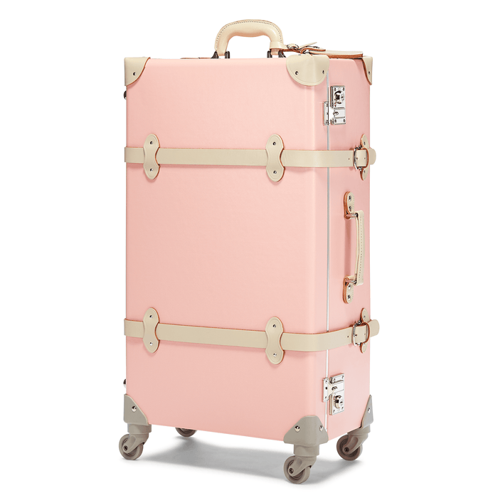 The Botanist - Pink Check In Spinner Spinner Steamline Luggage 