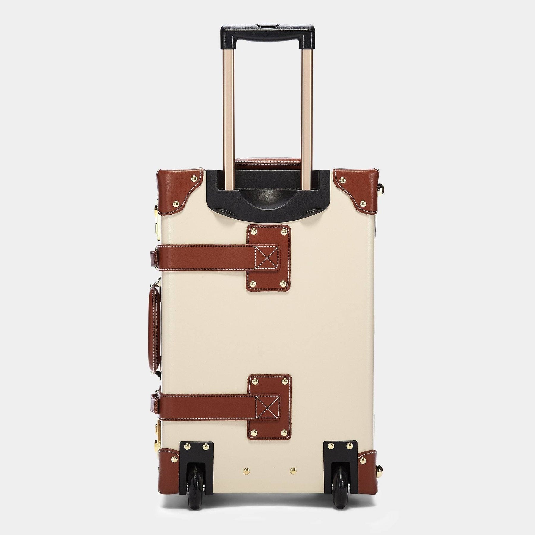 The Diplomat - Cream Carryon Carryon Steamline Luggage 