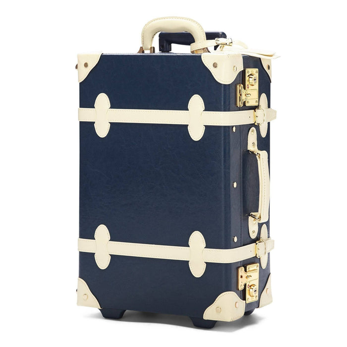 The Entrepreneur - Navy Carryon Carryon Steamline Luggage 