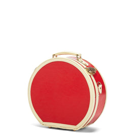 The Entrepreneur - Lip Print Small Hatbox Hatbox Small Steamline Luggage 