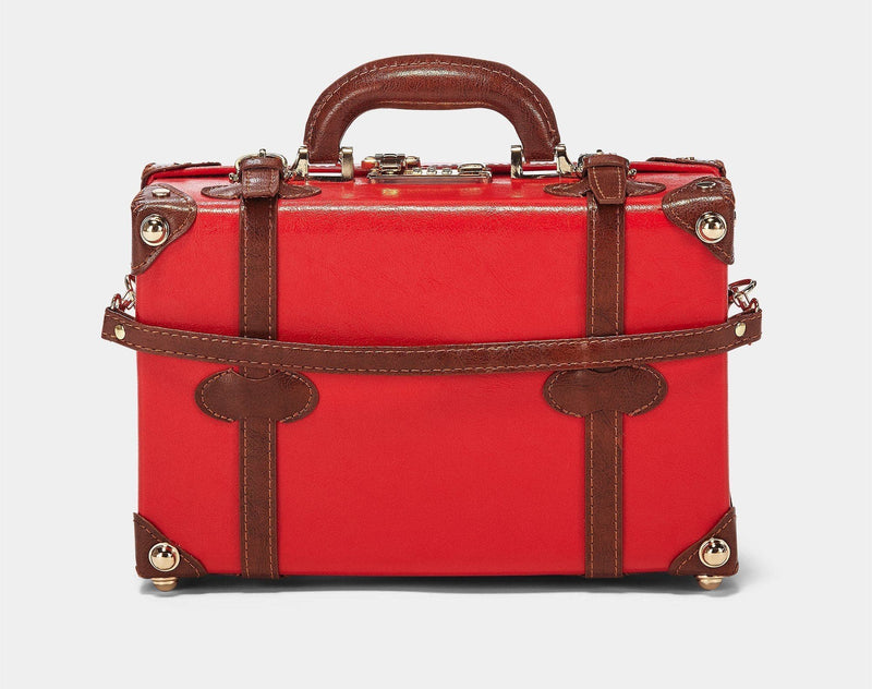 The Entrepreneur - Red Vanity Case Vanity Steamline Luggage 