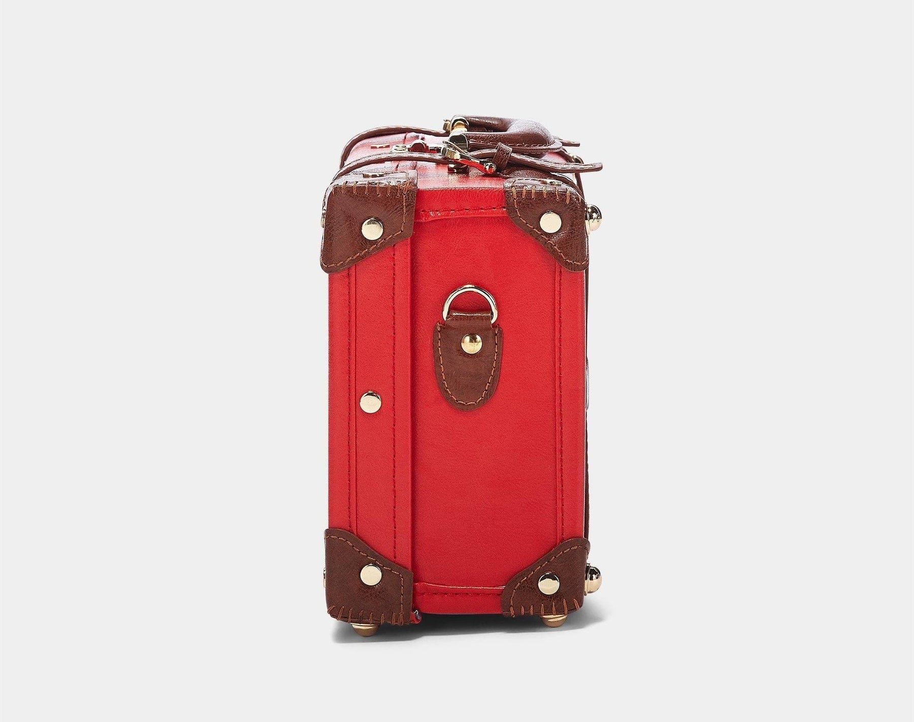 The Entrepreneur - Red Vanity Case Vanity Steamline Luggage 