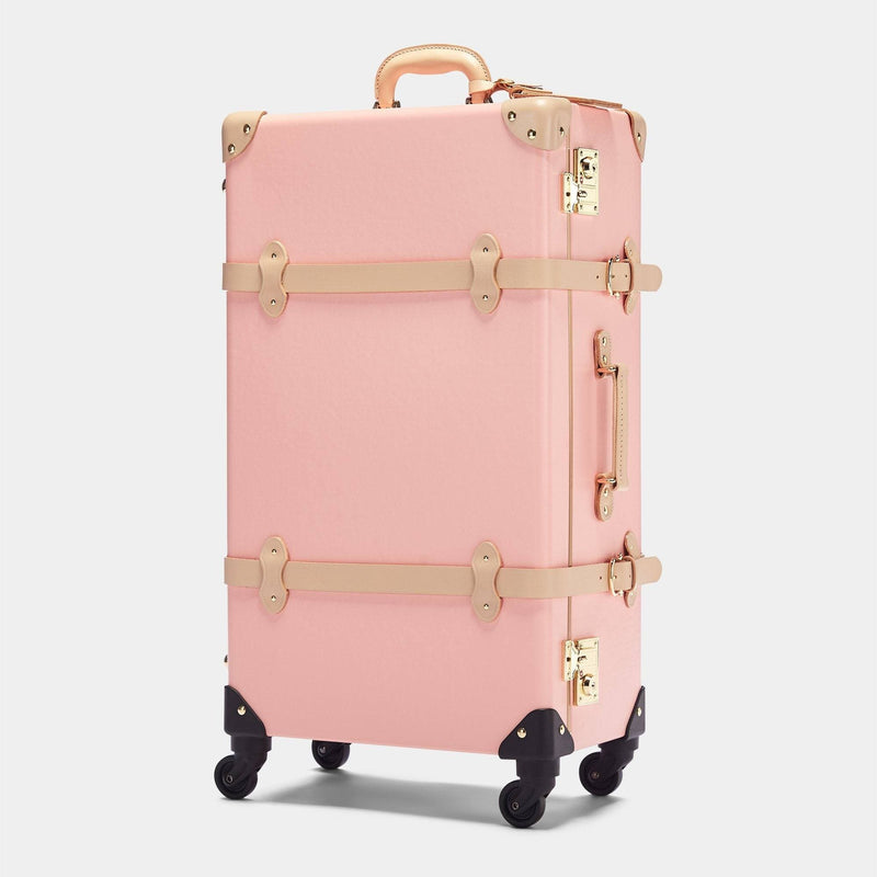 The Correspondent - Pink Check In Spinner Check In Spinner Steamline Luggage 