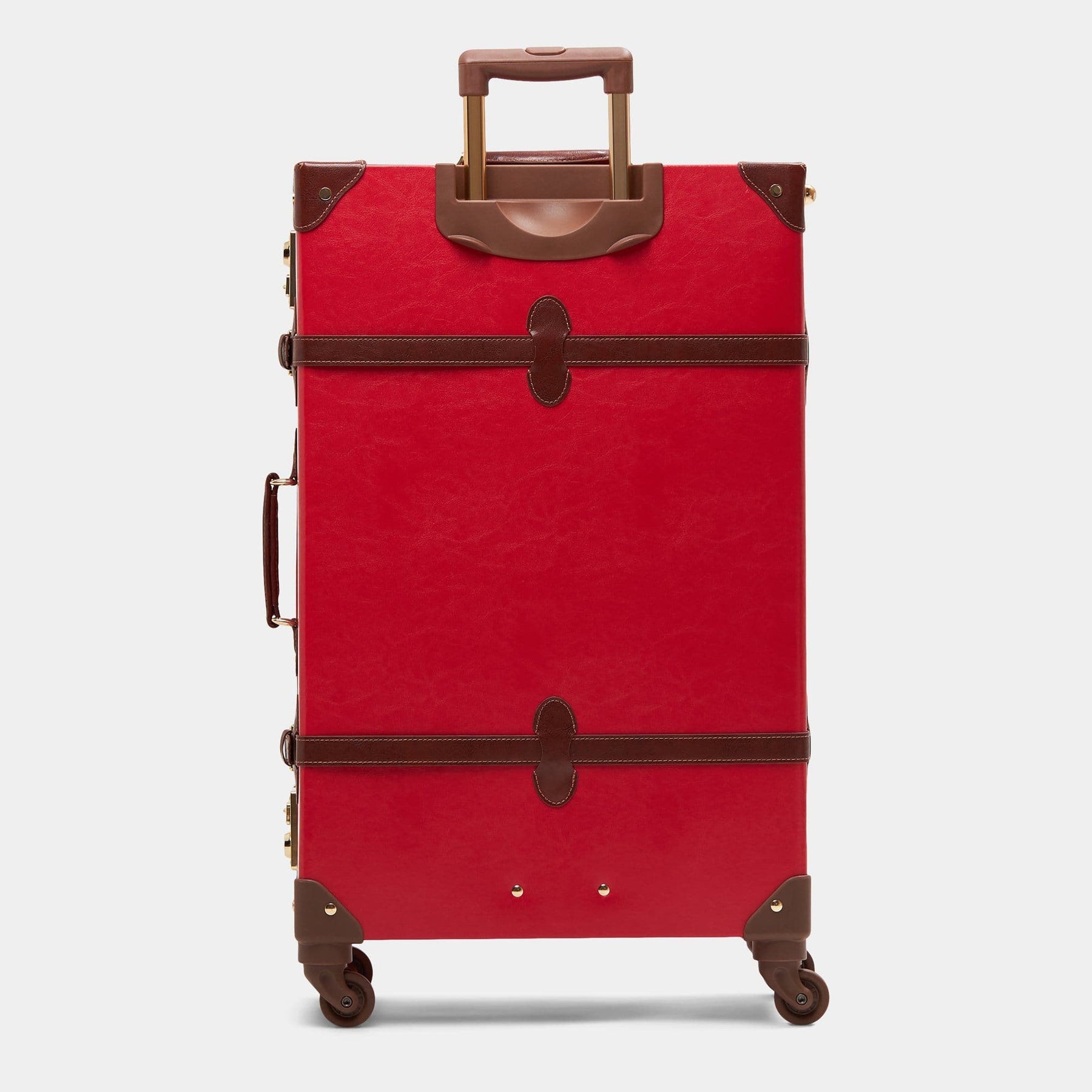 The Entrepreneur - Red Check In Spinner Spinner Steamline Luggage 